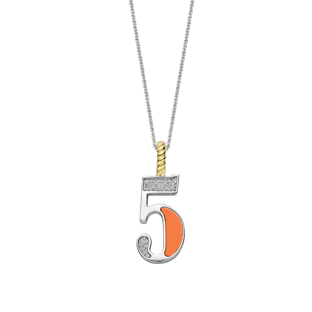 Ti Sento Milano Pendentif Lettres et chiffres 6841OR_5