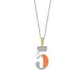 Ti Sento Milano Pendentif Lettres et chiffres 6841OR_5
