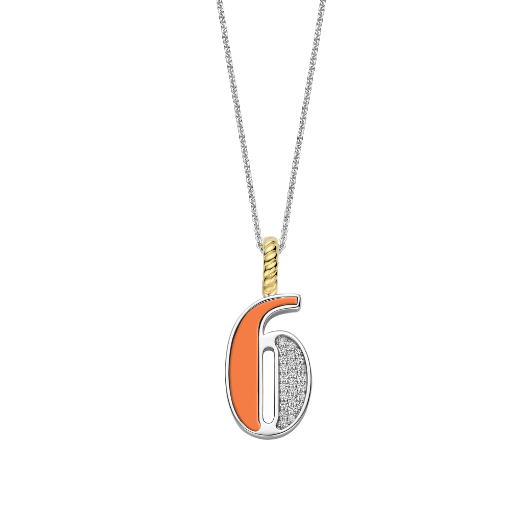 Ti Sento Milano Pendentif Lettres et chiffres 6841OR_6