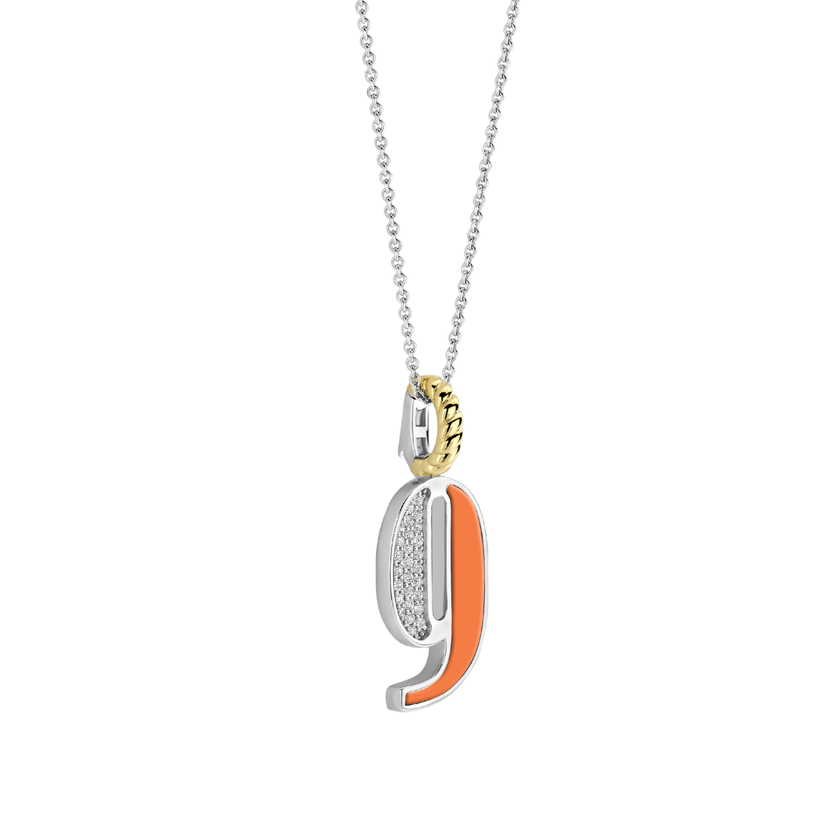 Ti Sento Milano Pendentif Lettres et chiffres 6841OR_9