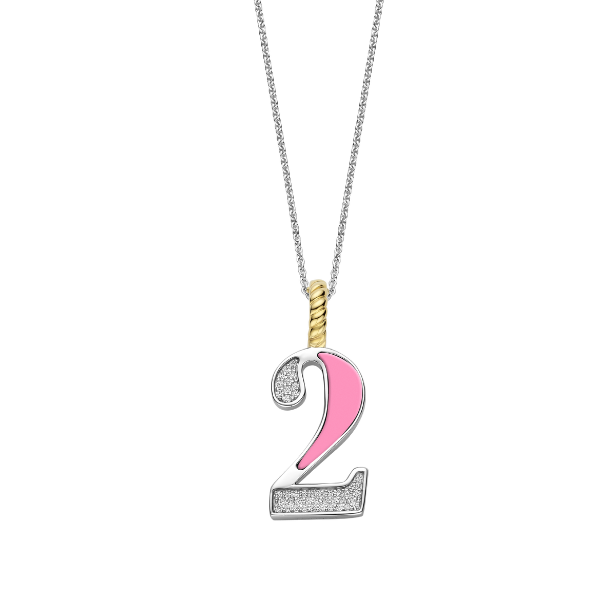 Ti Sento Milano Pendentif Lettres et chiffres 6841PI_2