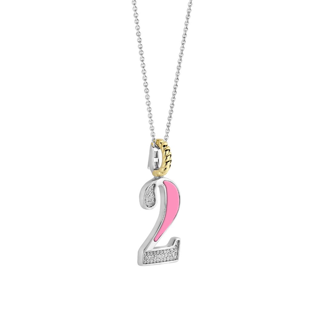 Ti Sento Milano Pendentif Lettres et chiffres 6841PI_2