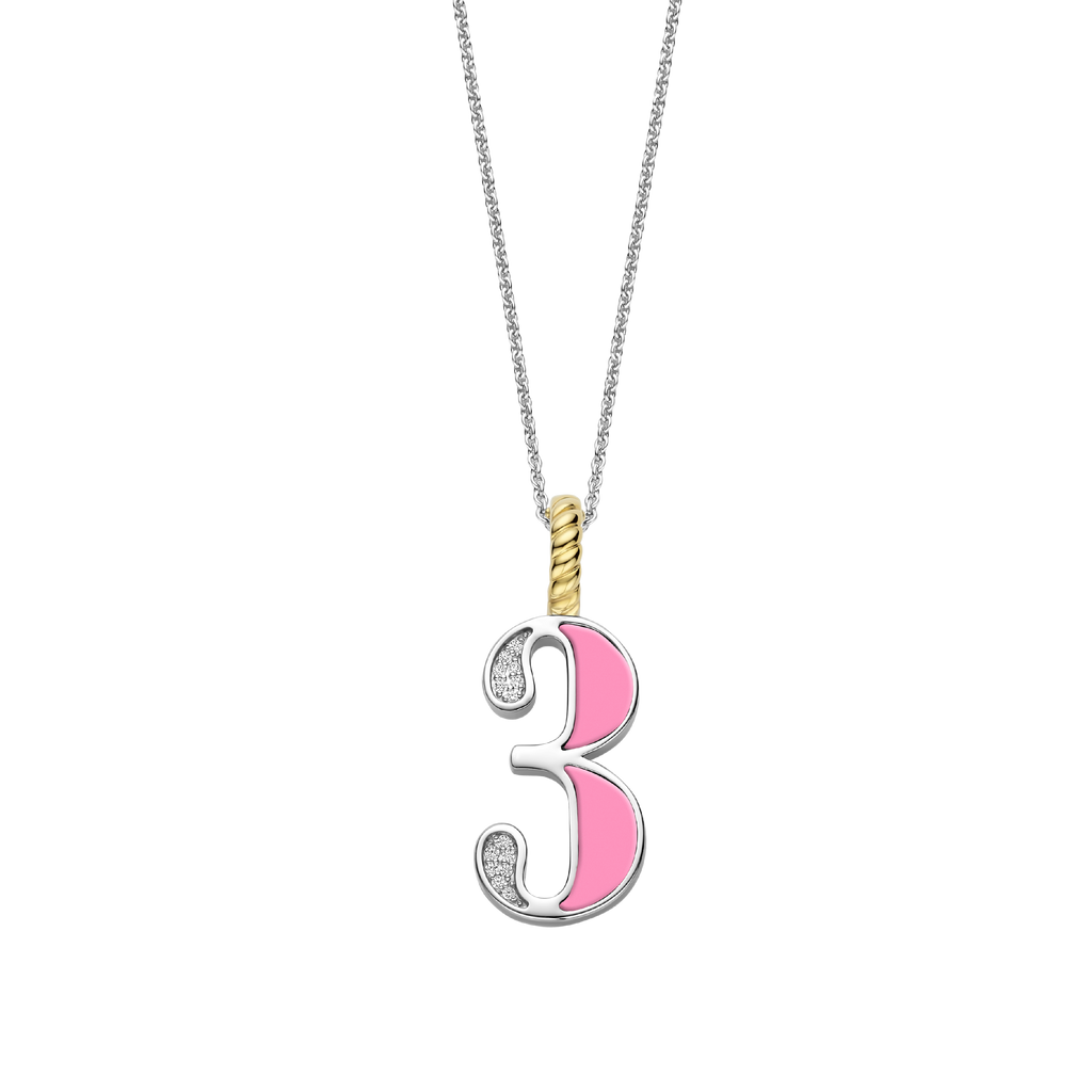 Ti Sento Milano Pendentif Lettres et chiffres 6841PI_3