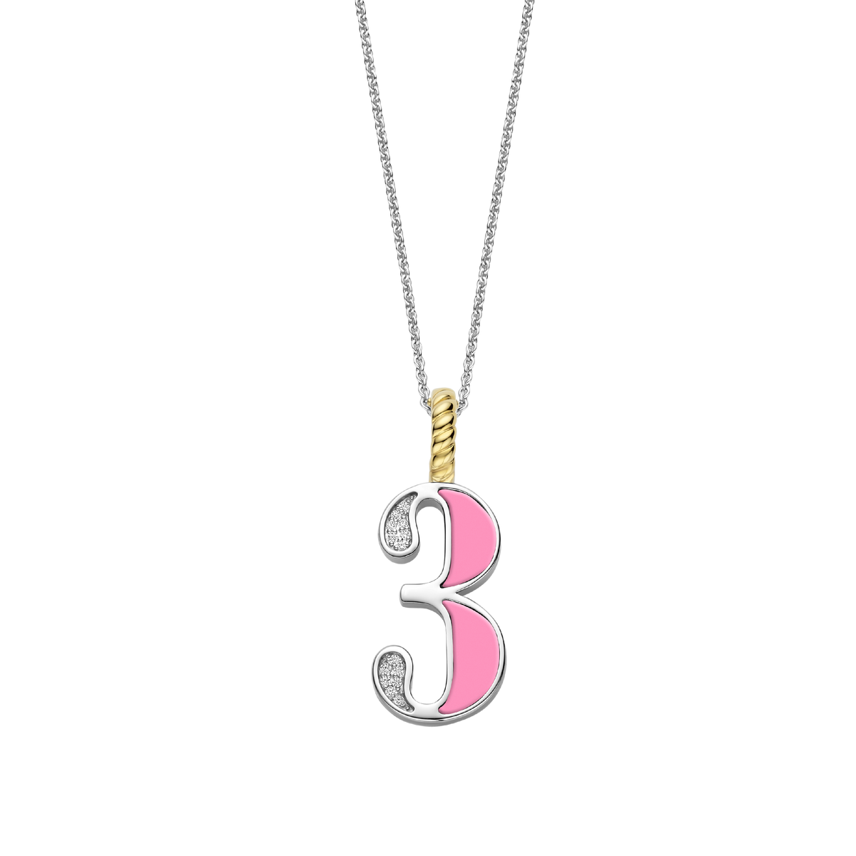 Ti Sento Milano Pendentif Lettres et chiffres 6841PI_3