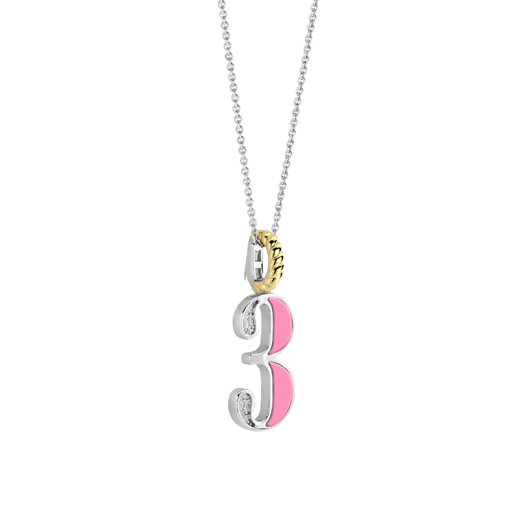 Ti Sento Milano Pendentif Lettres et chiffres 6841PI_3