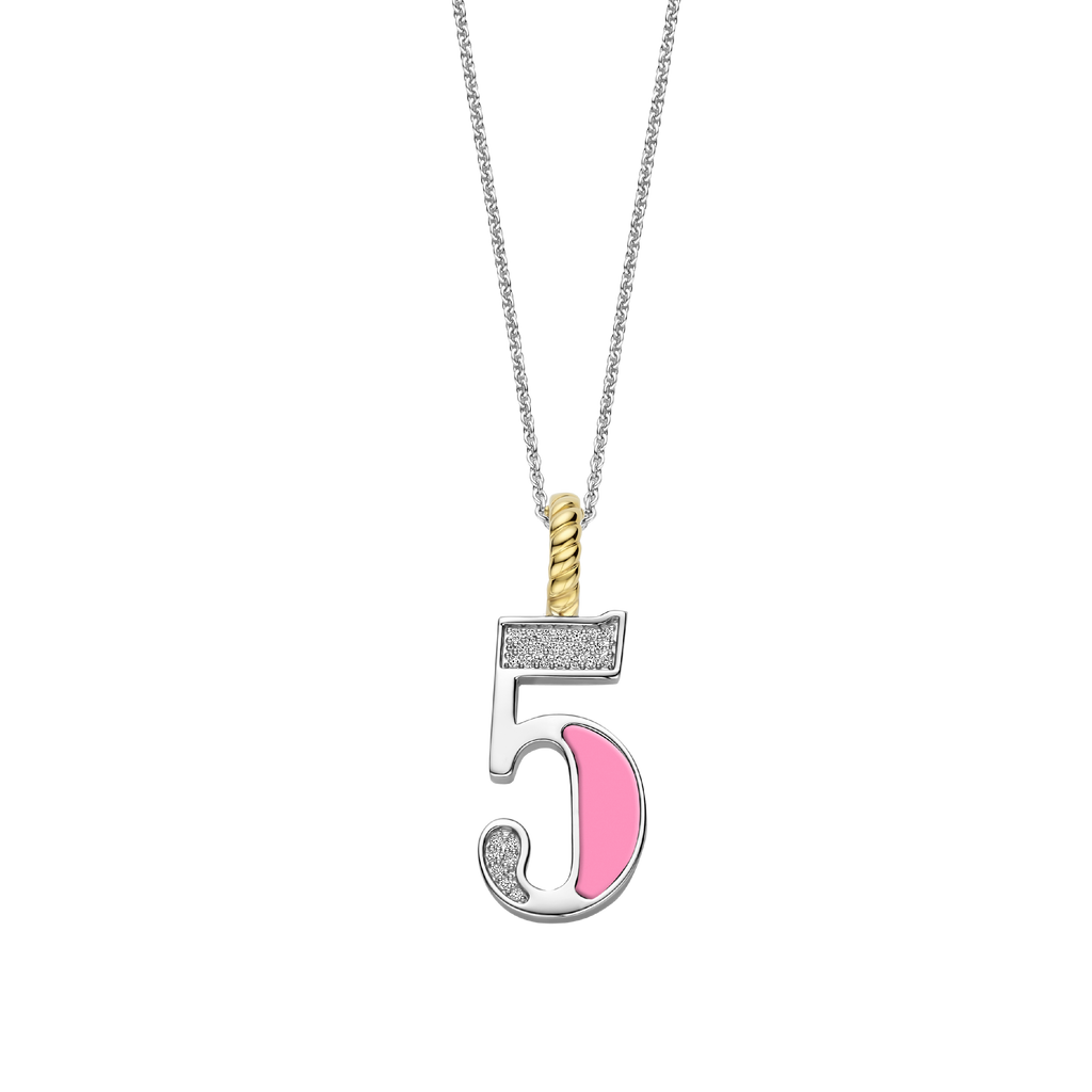 Ti Sento Milano Pendentif Lettres et chiffres 6841PI_5