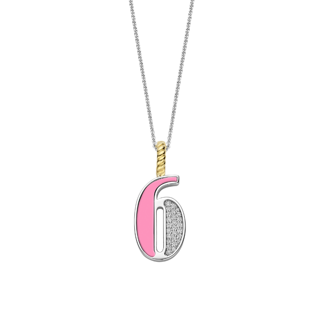 Ti Sento Milano Pendentif Lettres et chiffres 6841PI_6