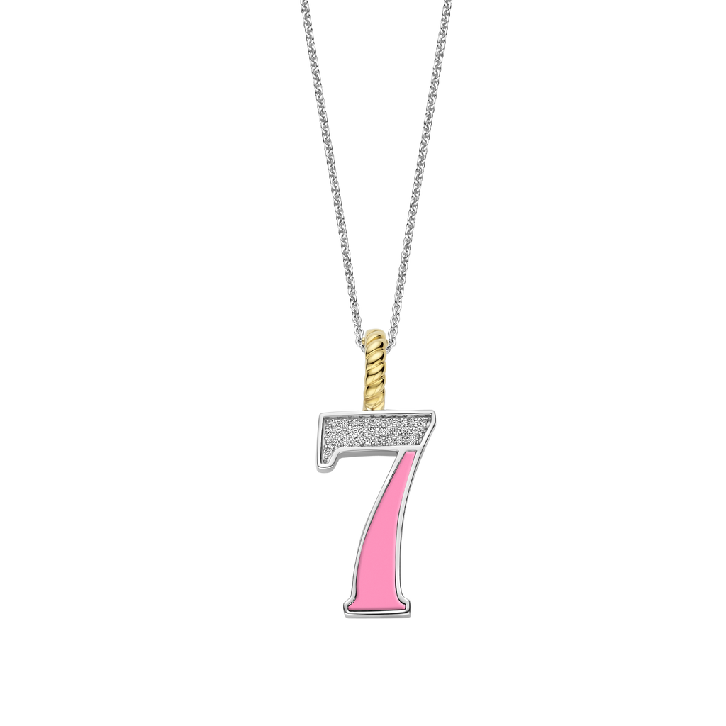 Ti Sento Milano Pendentif Lettres et chiffres 6841PI_7