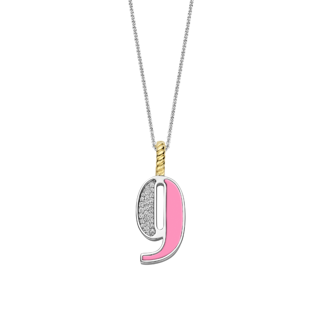 Ti Sento Milano Pendentif Lettres et chiffres 6841PI_9