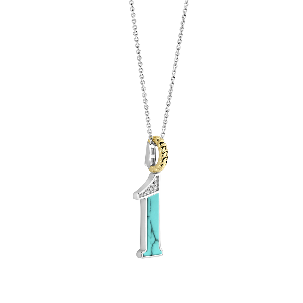 Ti Sento Milano Pendentif Lettres et chiffres 6841TQ_1
