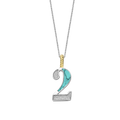 Ti Sento Milano Pendentif Lettres et chiffres 6841TQ_2