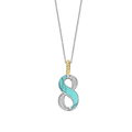 Ti Sento Milano Pendentif Lettres et chiffres 6841TQ_8