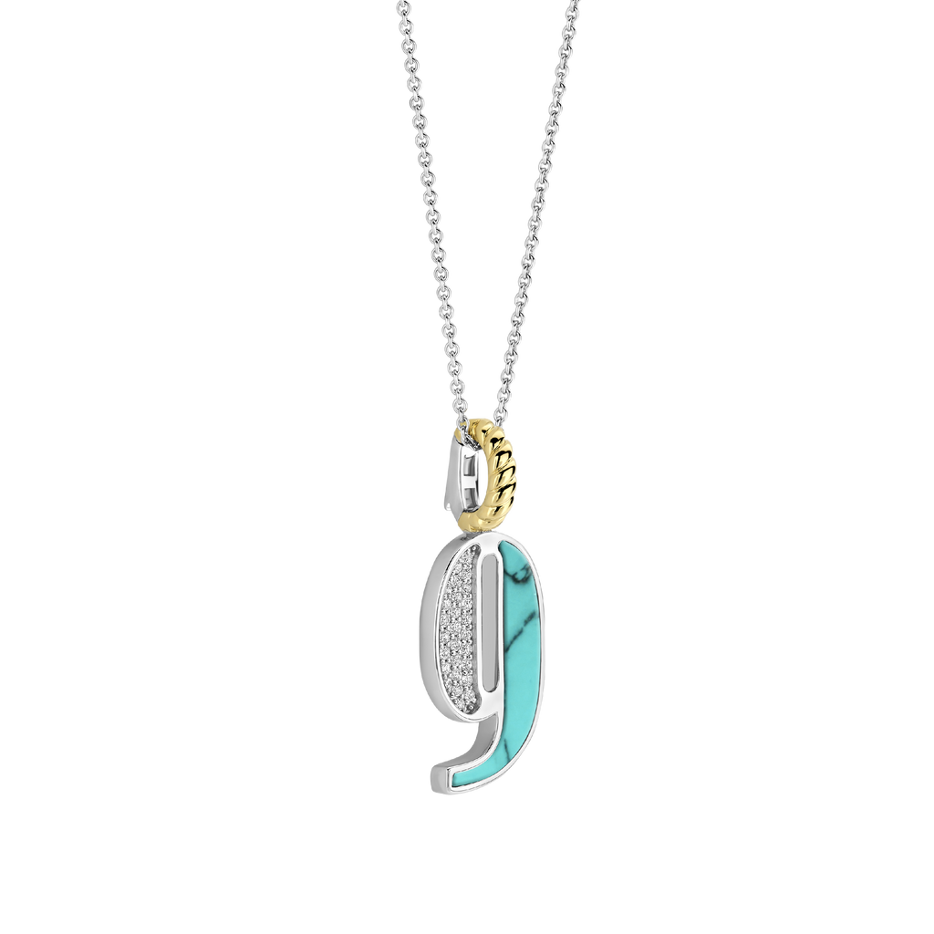 Ti Sento Milano Pendentif Lettres et chiffres 6841TQ_9