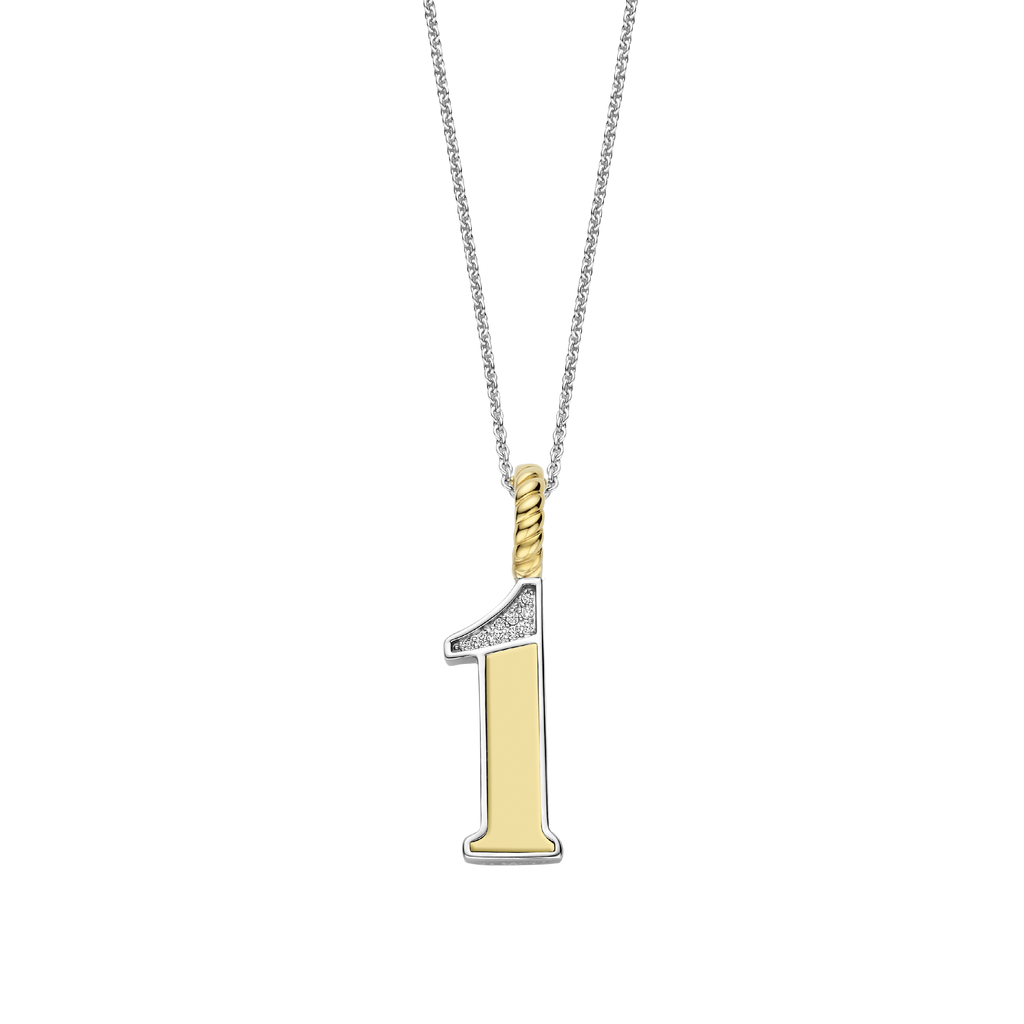 Ti Sento Milano Pendentif Lettres et chiffres 6841ZY_1