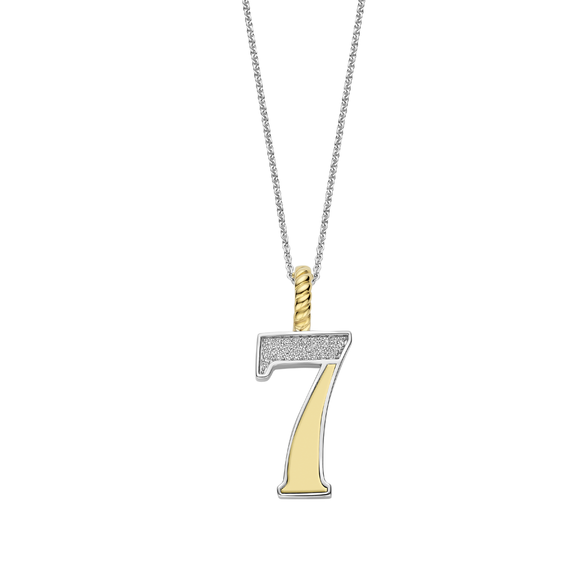 Ti Sento Milano Pendentif Lettres et chiffres 6841ZY_7
