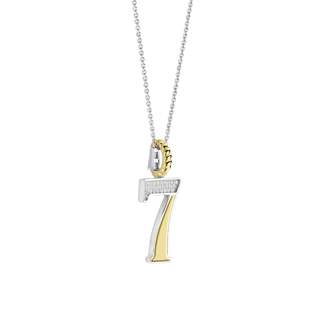 Ti Sento Milano Pendentif Lettres et chiffres 6841ZY_7