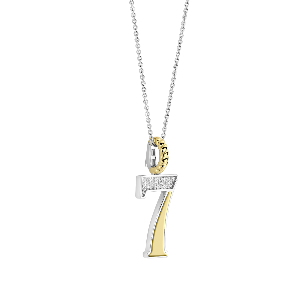 Ti Sento Milano Pendentif Lettres et chiffres 6841ZY_7