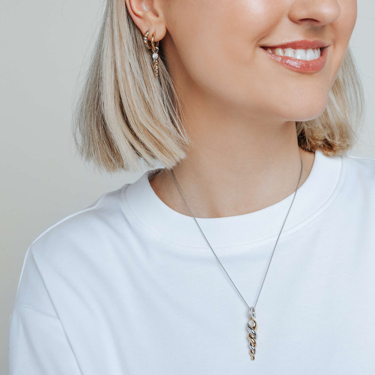 Ti Sento Milano Pendentif Cercles 6845ZY