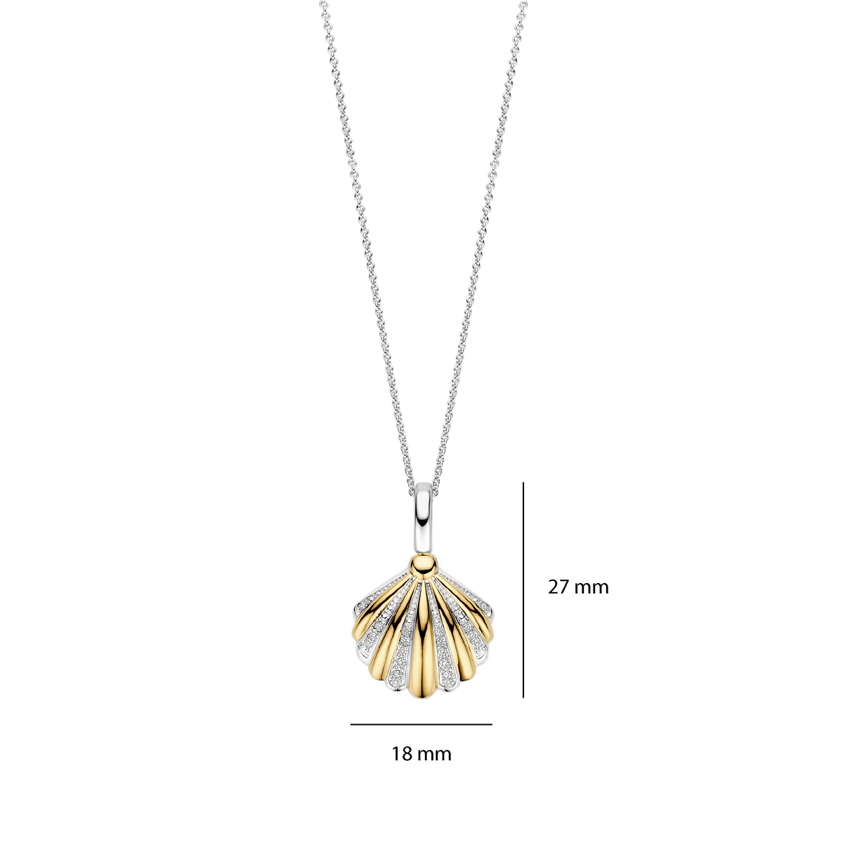 Ti Sento Milano Pendentif Amour, chance, bonheur 6863ZY