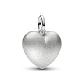 Pandora Moments Charm Pendant Cœur Bombé Mat 734908C00