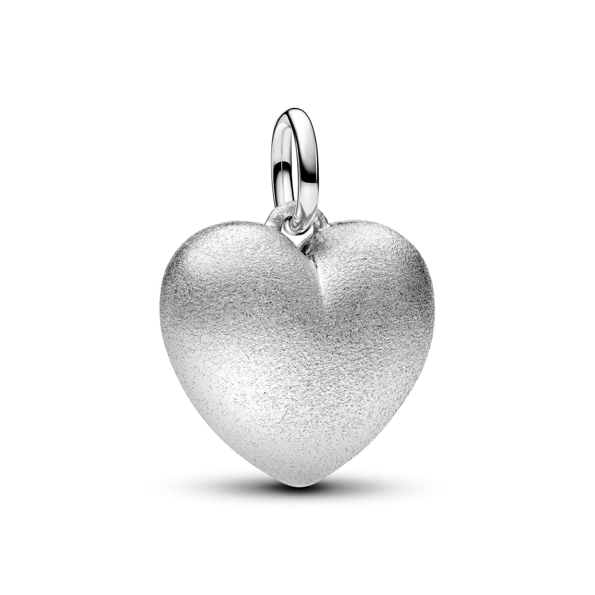 Pandora Moments Charm Pendant Cœur Bombé Mat 734908C00