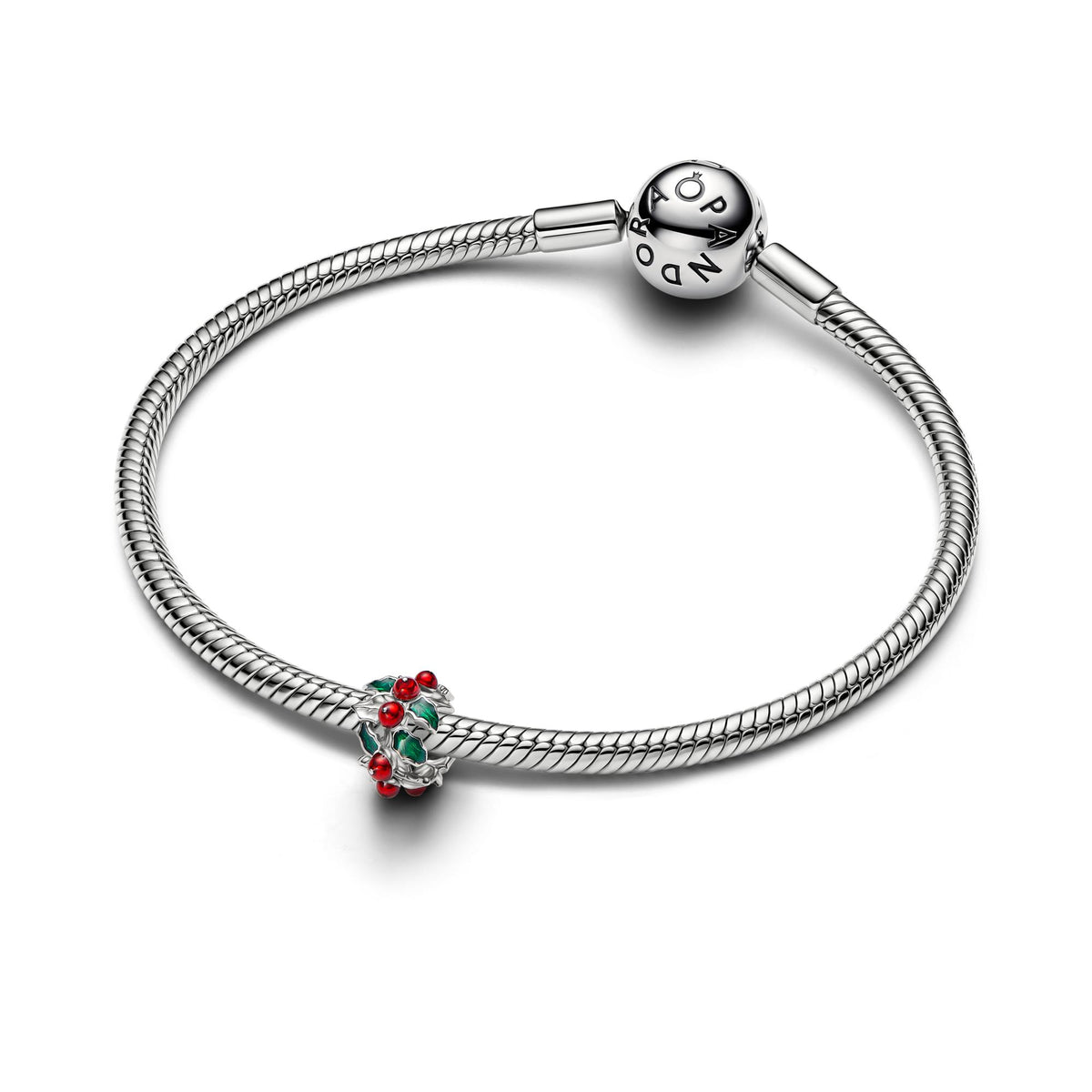 Pandora Moments Charm Houx de Noël 734974C01