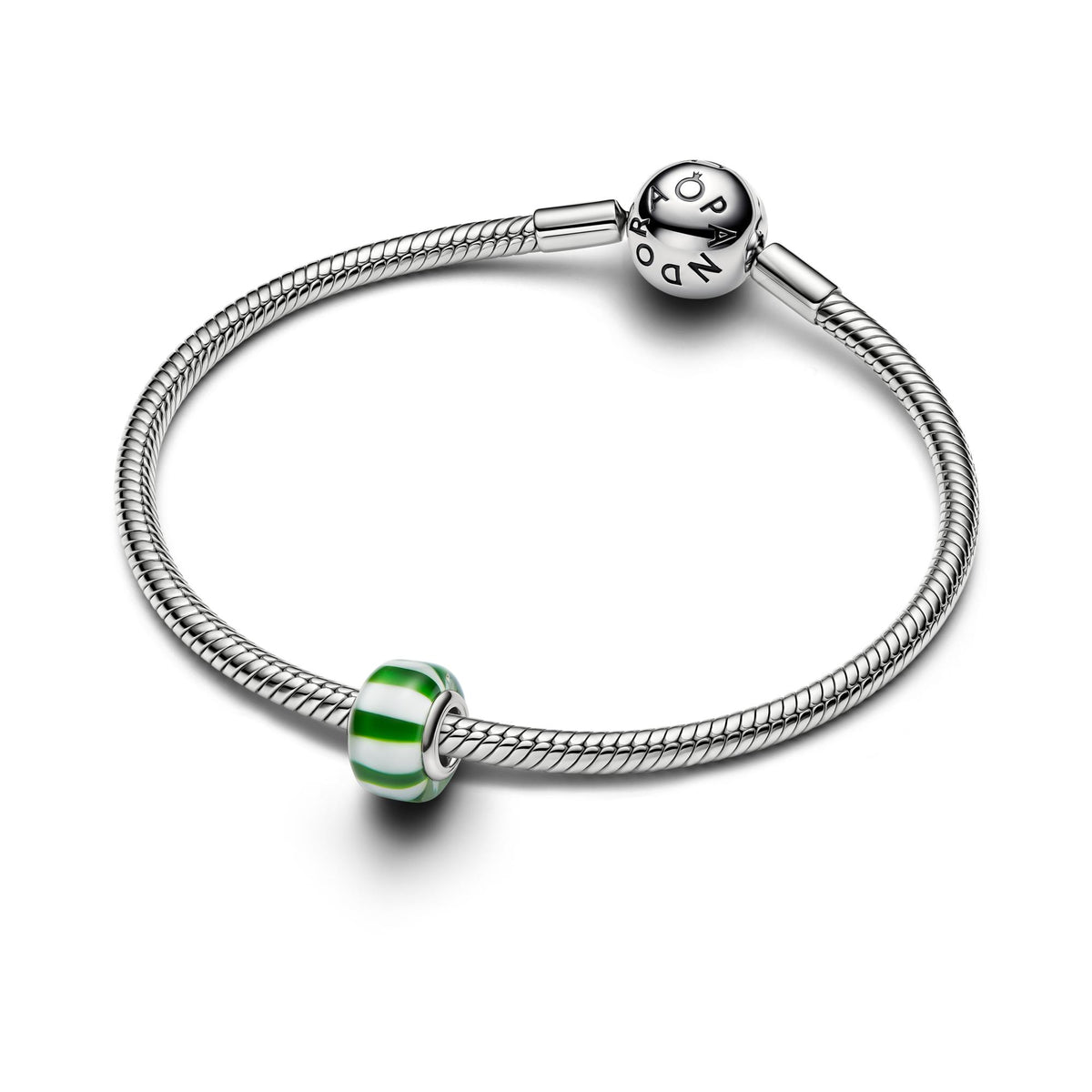 Pandora Moments Charm Bonbon Menthe en Verre de Murano 735071C02