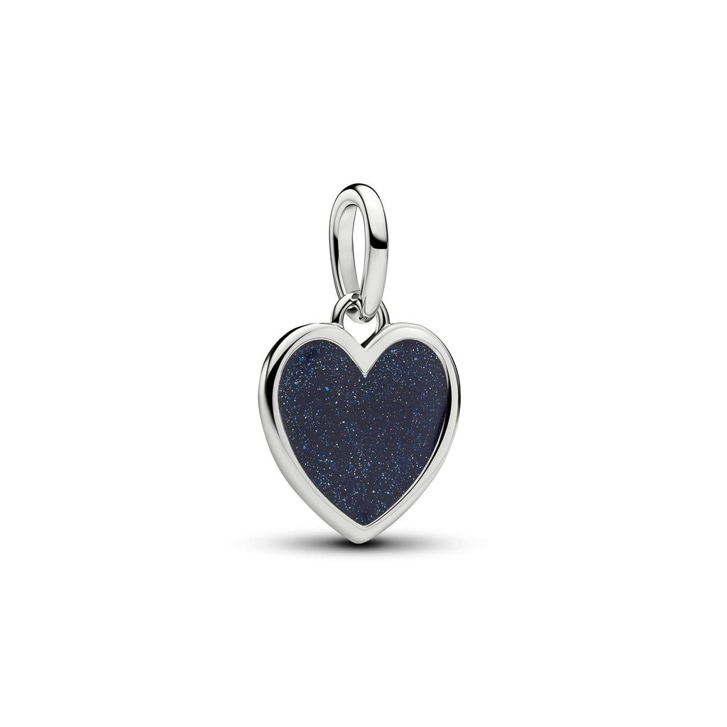 Pandora Moments Charm Pendant Cœur Gravable Rouge 735088C03