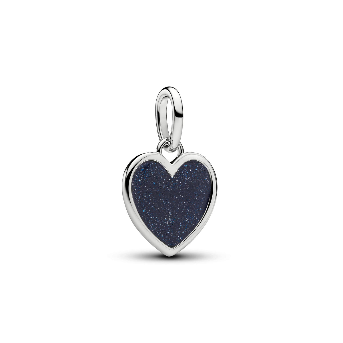 Pandora Moments Charm Pendant Cœur Gravable Rouge 735088C03