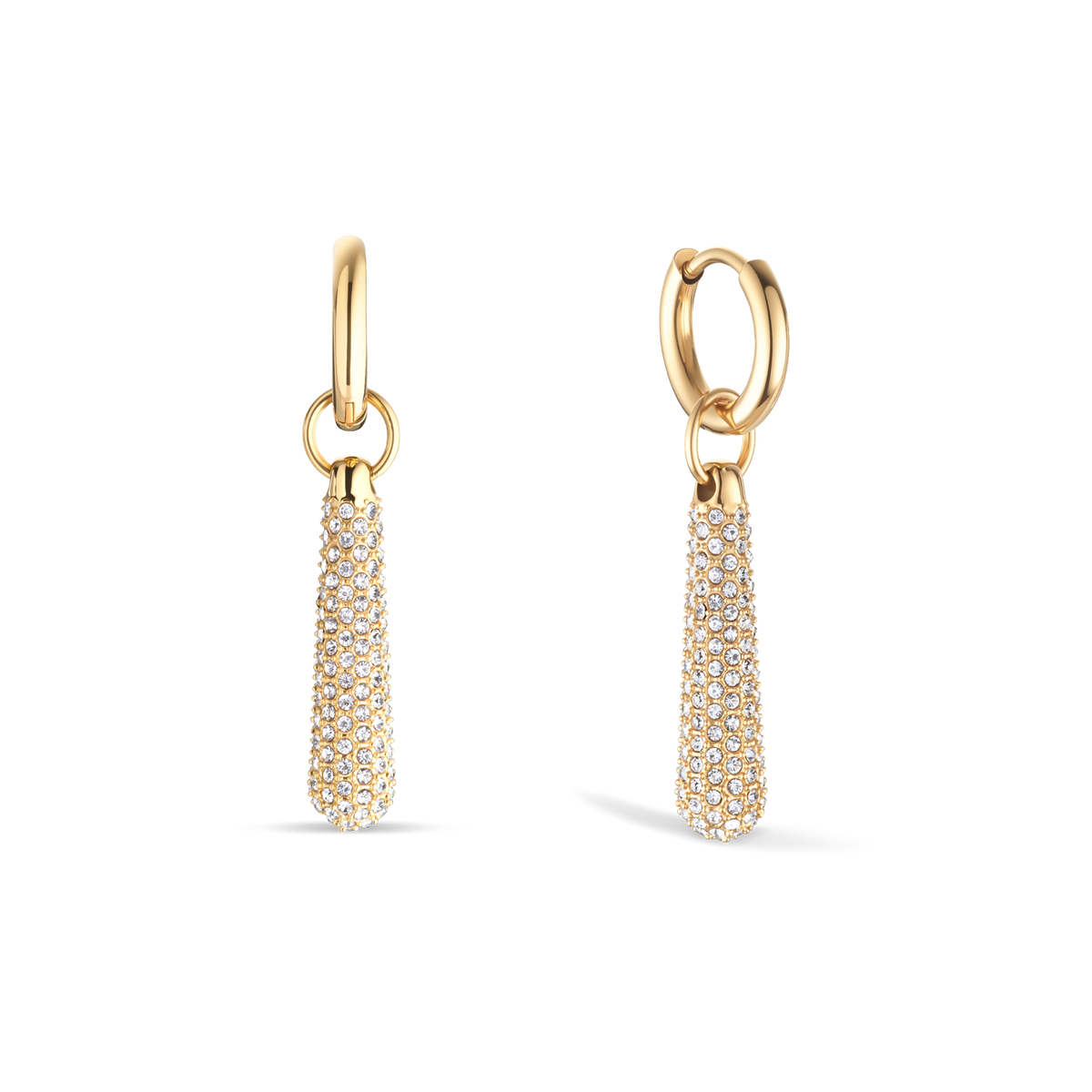 Bering Boucles d'oreilles Arctic Pavé 748-27-05