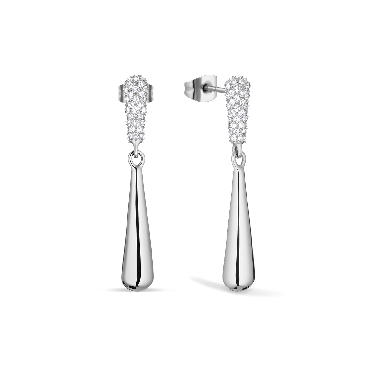 Bering Boucles d'oreilles pendantes Arctic Pavé 754-17-05