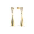 Bering Boucles d'oreilles pendantes Arctic Pavé 754-27-05