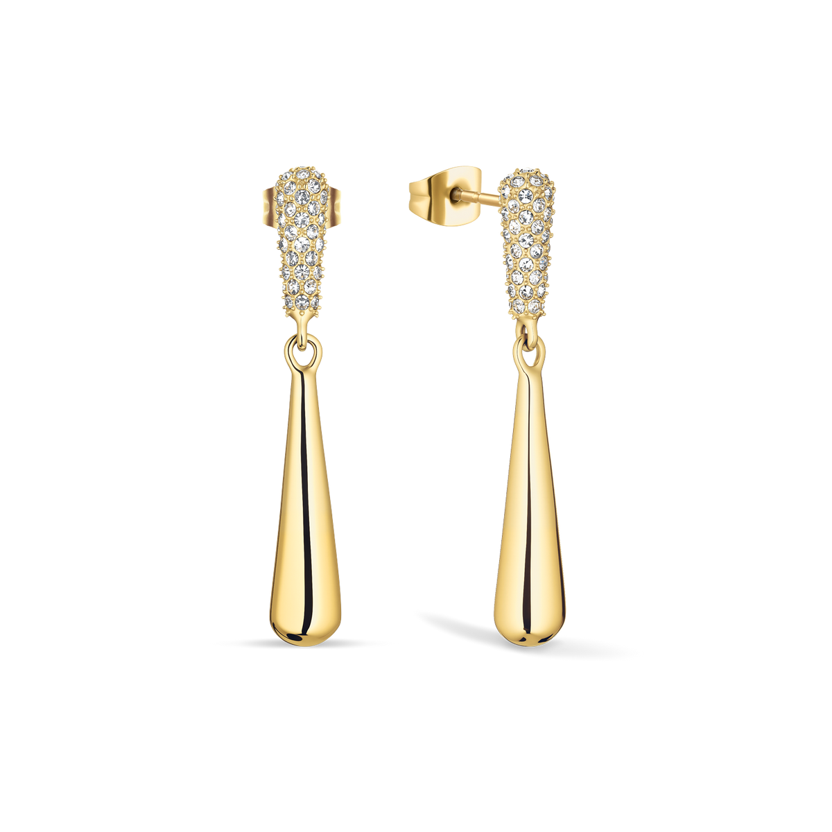 Bering Boucles d'oreilles pendantes Arctic Pavé 754-27-05