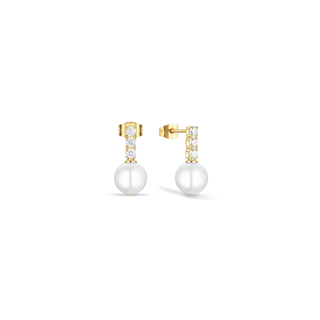 Bering Boucles d'oreilles pendantes Arctic Pearls 756-27-05