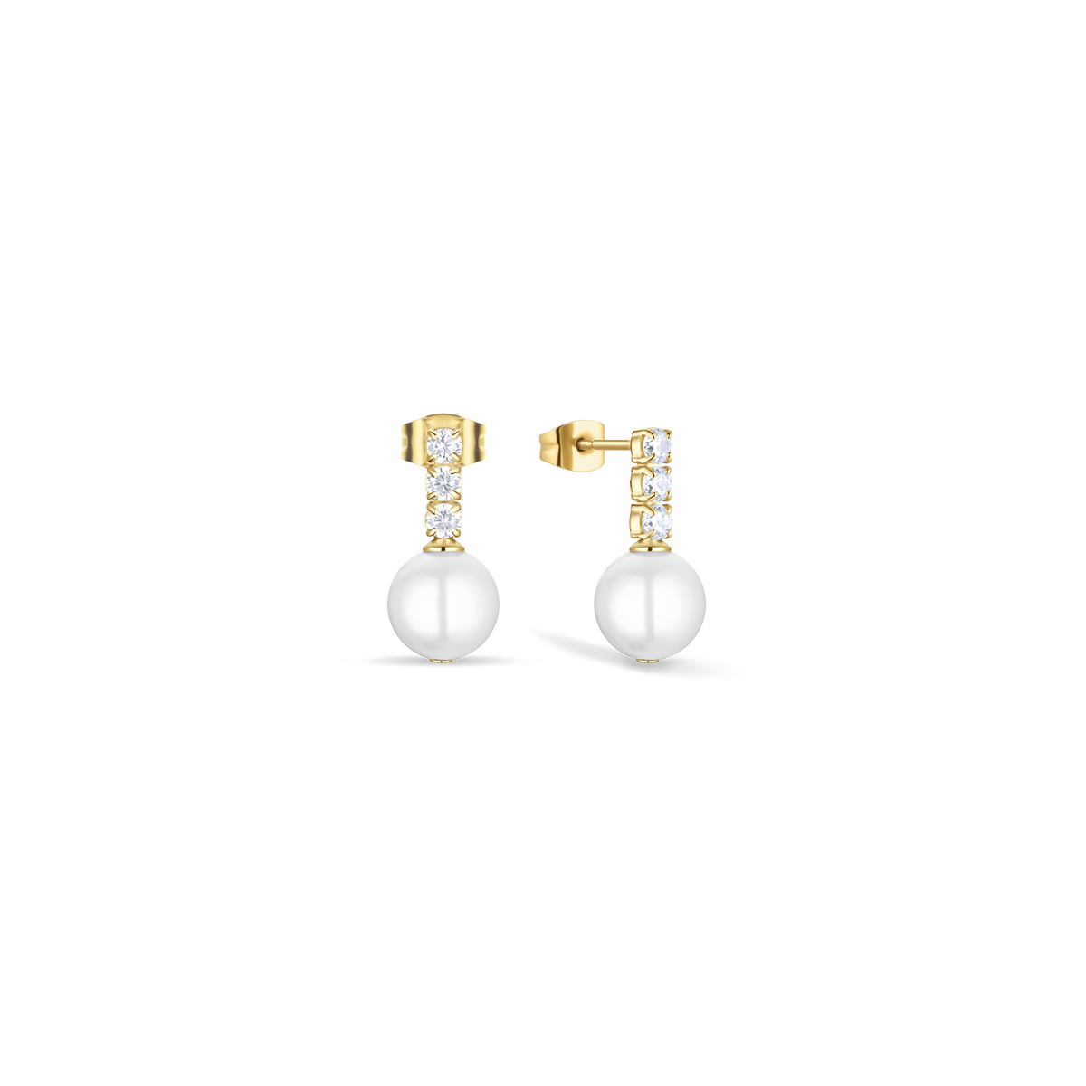 Bering Boucles d'oreilles pendantes Arctic Pearls 756-27-05