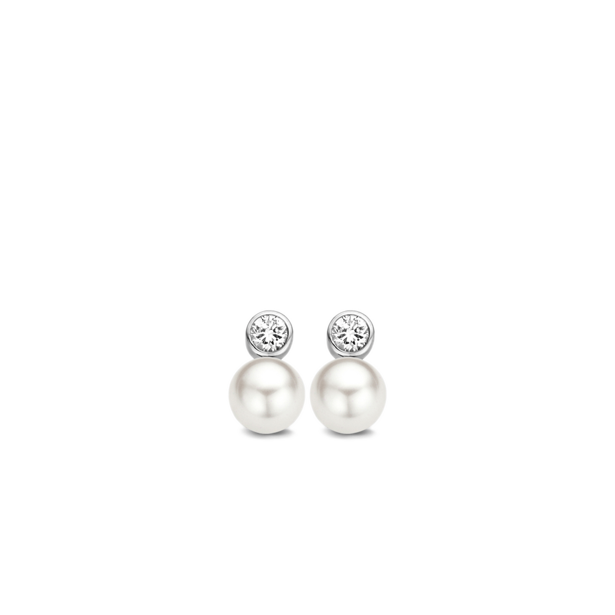 Ti Sento Milano Puces d'oreilles Perles 7590PW