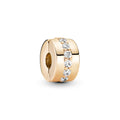 Pandora Moments Charm Clip Rangée Scintillante Incolore 759518C01
