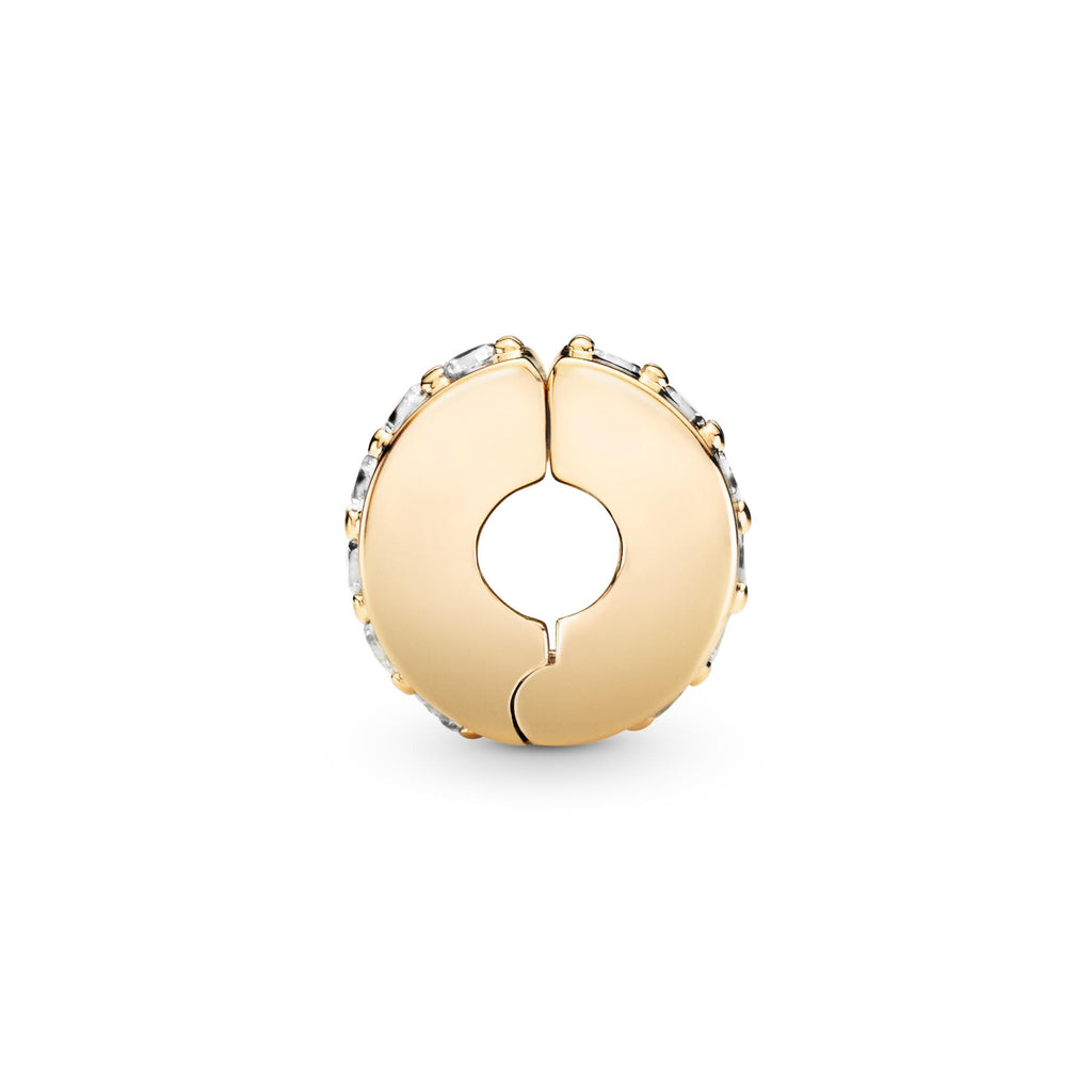 Pandora Moments Charm Clip Rangée Scintillante Incolore 759518C01