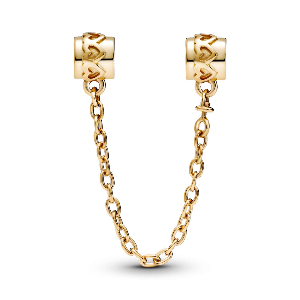 Pandora Moments Charm Chaîne de Confort Cœurs 759519C00-05