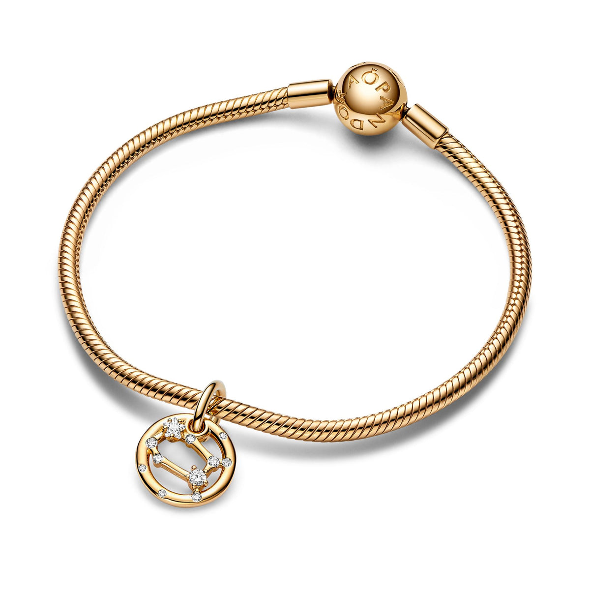 Pandora Moments Charm Pendant Zodiaque Gémeaux 762711C01