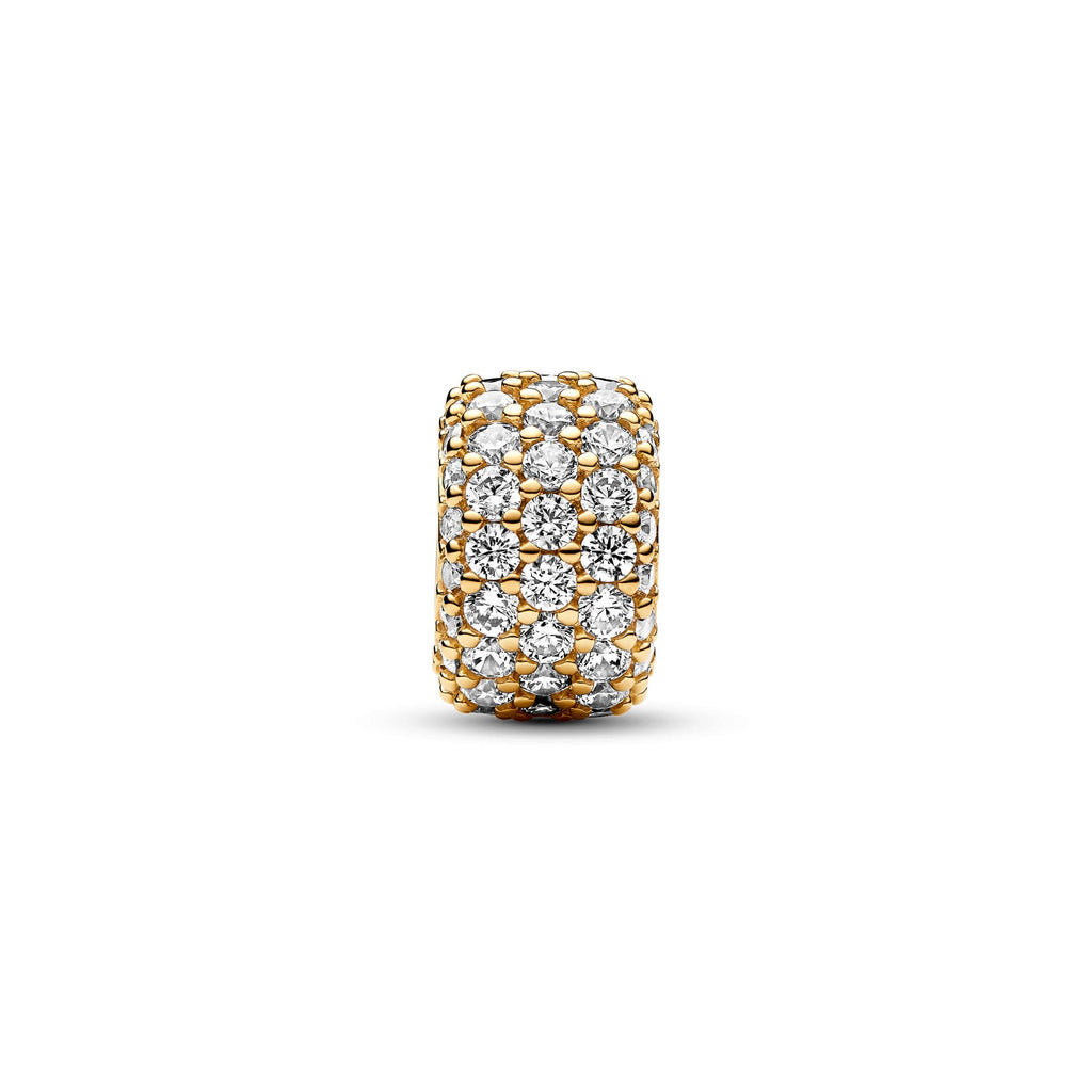 Pandora Moments Charm Triple Rang Pavé Scintillant 762820C01