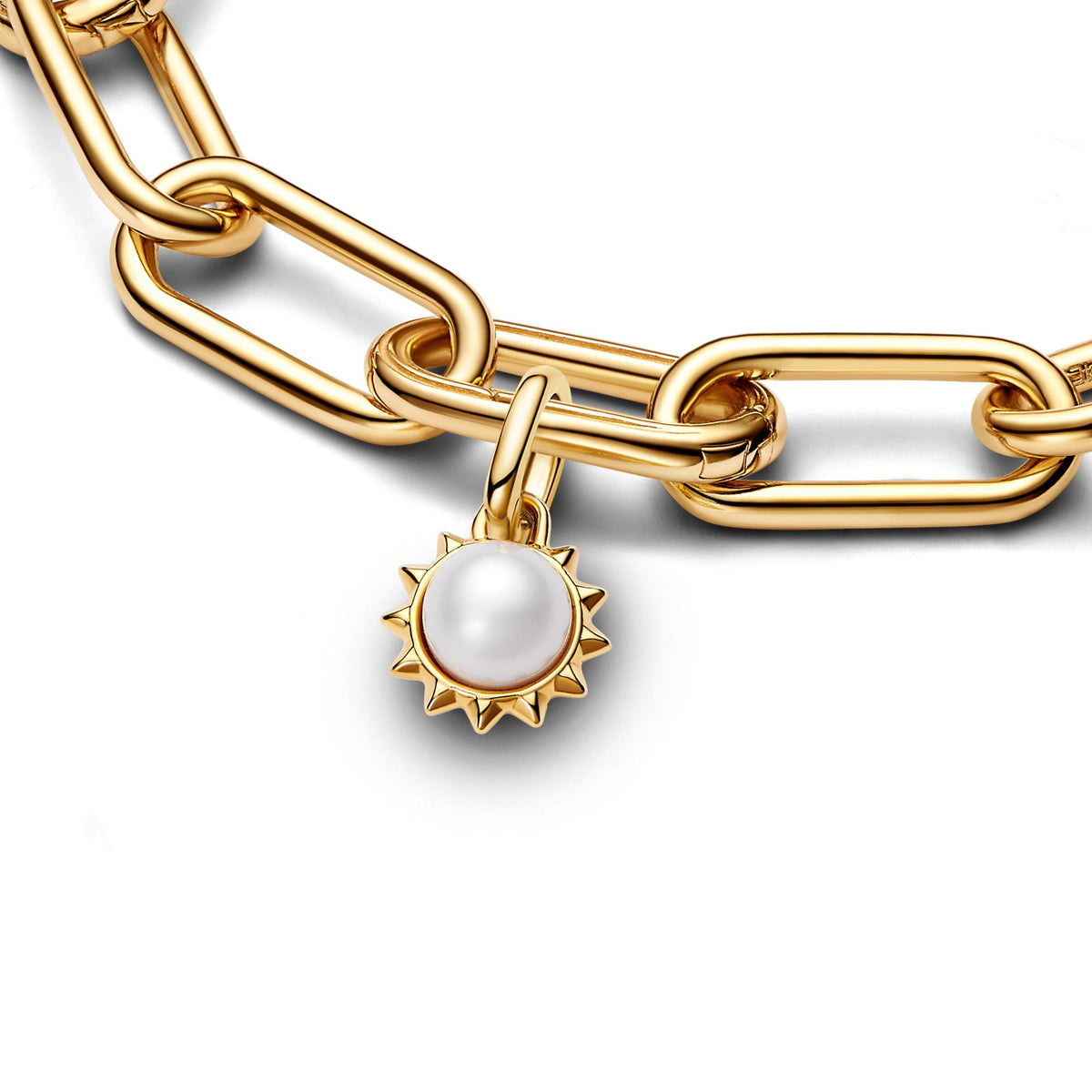 Pandora ME Mini Dangle Soleil Perle de Culture d’Eau Douce Traitée 763035C01