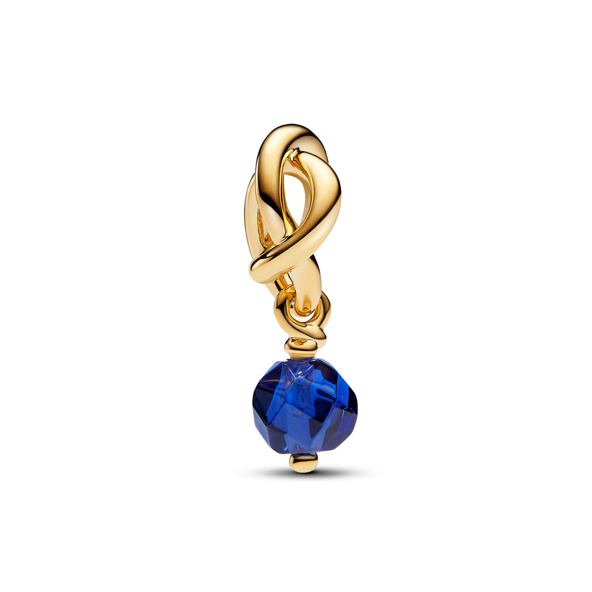 Pandora Moments Charm Pendant Cercle de l'Éternité Bleu Facetté 763462C09