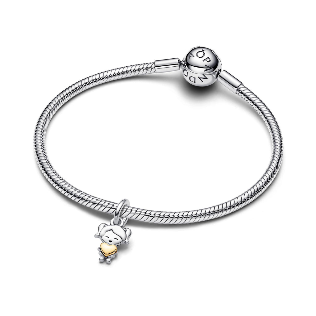 Pandora Moments Charm Pendant Fille Heureuse 763601C00