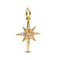 Pandora Moments Charm Pendant Étoile Polaire Scintillante 763608C01