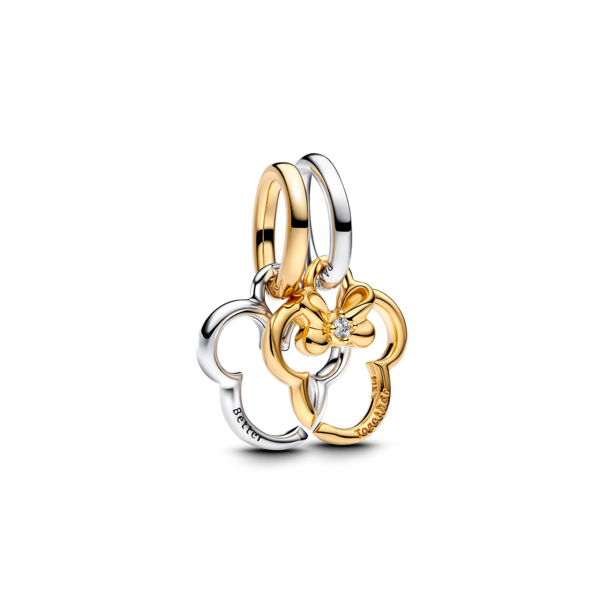 Pandora Disney Charm Pendant Séparable Disney Mickey & Minnie 763650C01