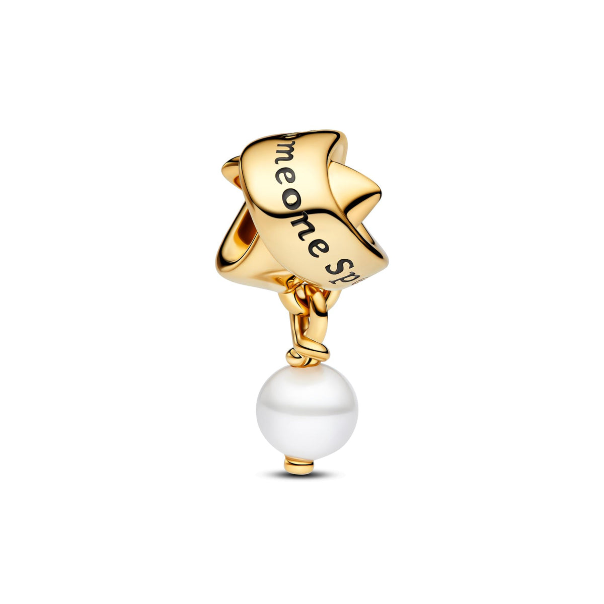 Pandora Moments Charm Ruban Perle de culture d’eau douce traitée 763784C01