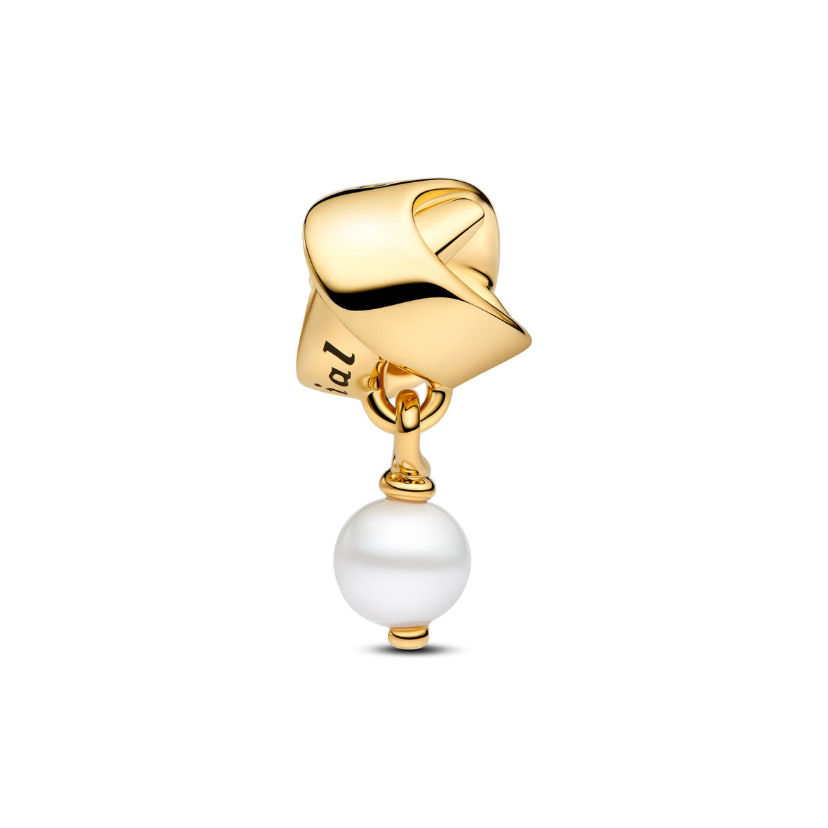 Pandora Moments Charm Ruban Perle de culture d’eau douce traitée 763784C01