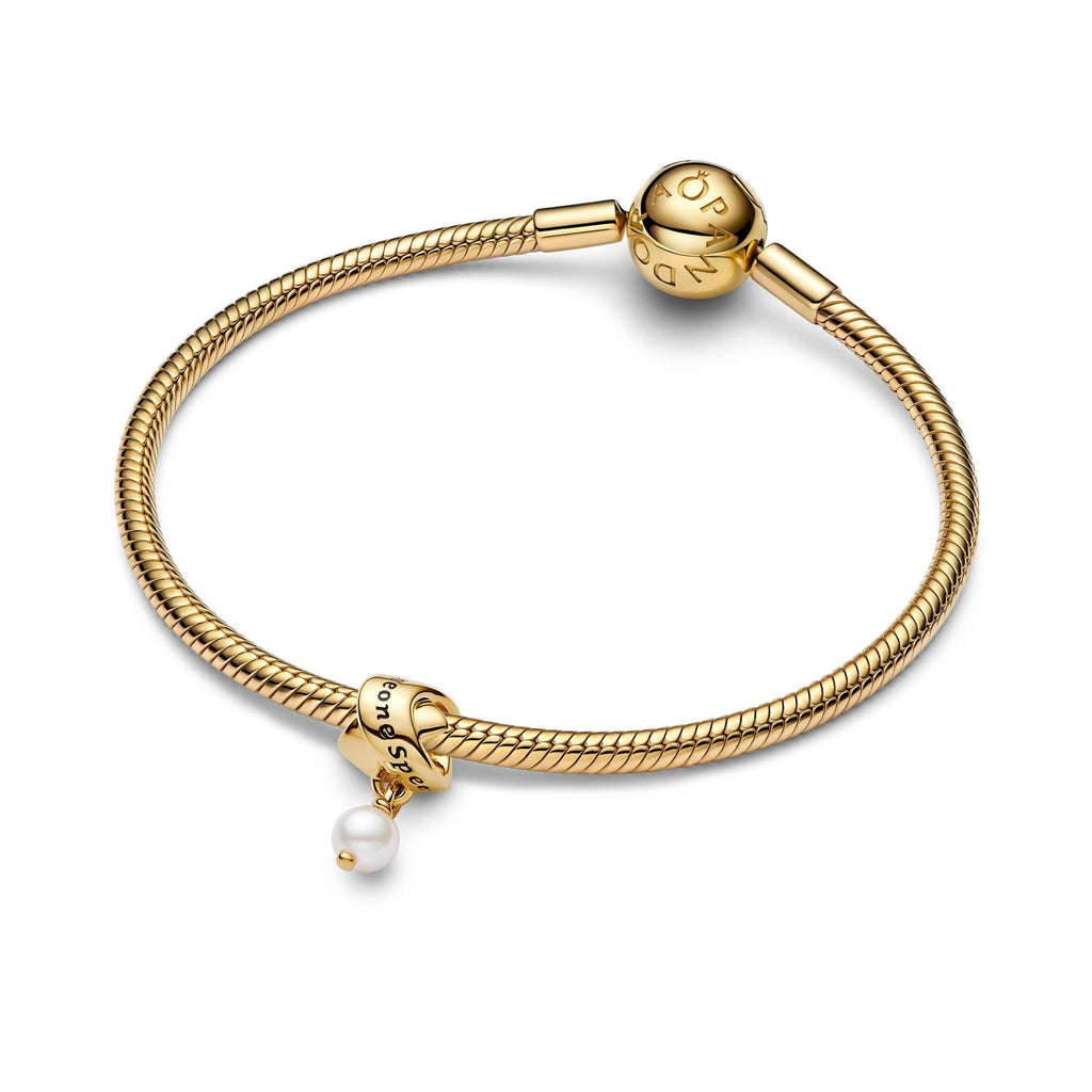 Pandora Moments Charm Ruban Perle de culture d’eau douce traitée 763784C01