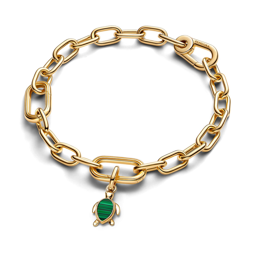 Pandora ME Mini Dangle Tortue Verte 763823C01